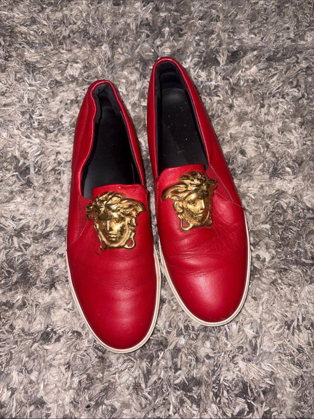 Versace Mens  Medusa Slip On Sneakers Size 43